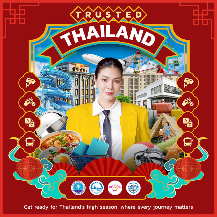 TAT Ready to Welcome International Tourists This High Season. Travel in Thailand with Trust and Convenience with the Trusted Thailand Stamp - TOURISM AUTHORITY of THAILAND